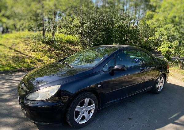 Peugeot 307 CC cena 6500 przebieg: 195000, rok produkcji 2005 z Kraków małe 56